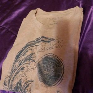 Moon and sun and waves